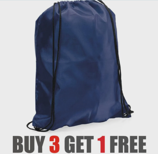 Nylon drawstring backpack